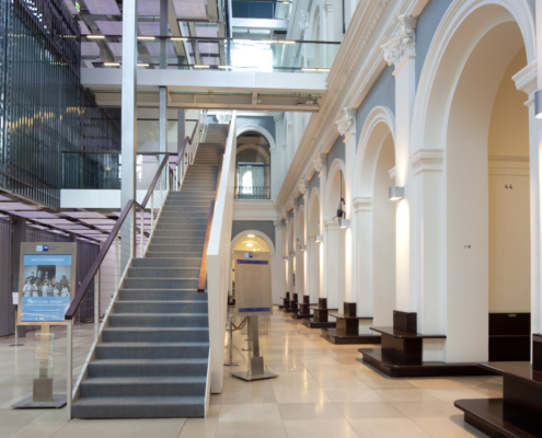 Handelskammer Commerzbibliothek Treppenaufgang