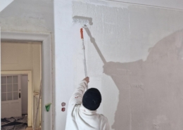 Innenanstrich im Rahmen einer Komplettsanierung